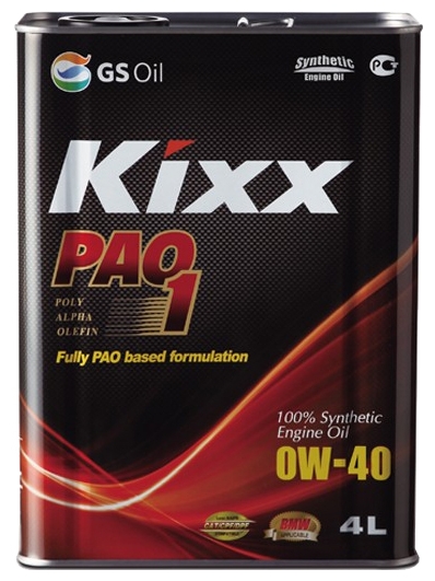 Kixx PAO 1 SN/CF 0W-40